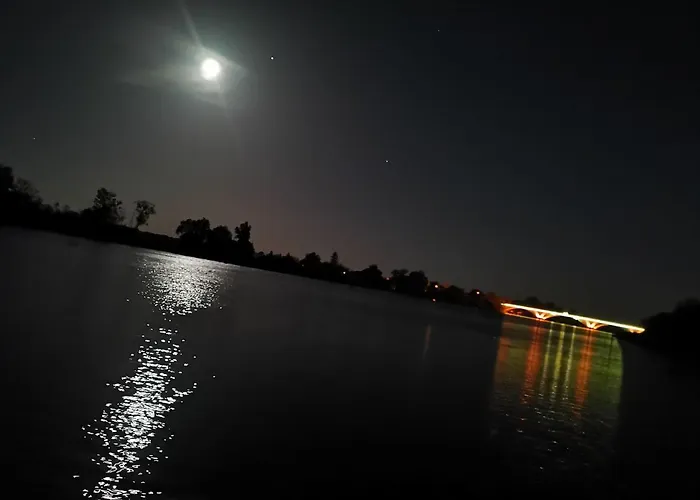 보트호텔 Hausboote Unteres Odertal Hausboot Kranich *